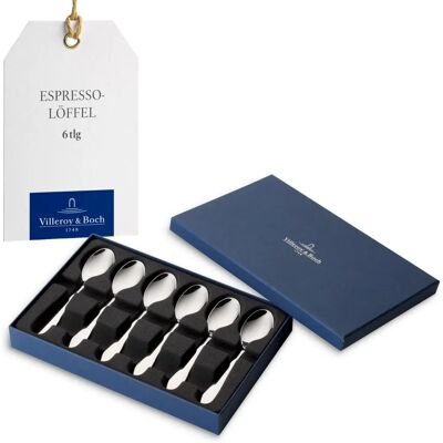 Villeroy & Boch Oscar Espressolöffel-Set - Edelstahl Villeroy & Boch Oscar Espressolöffel-Set - Edelstahl