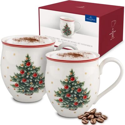 Villeroy & Boch Weihnachtsbecher-Set, 2 Stück, Tannenbaum Villeroy & Boch Weihnachtsbecher-Set, 2 Stück, Tannenbaum