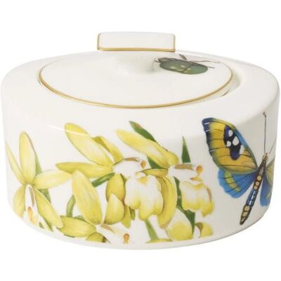 Villeroy & Boch Amazonia Sugar Bowl - Exotic Rainforest Motifs Villeroy & Boch Amazonia Sugar Bowl - Exotic Rainforest Motifs