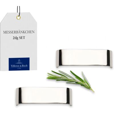 Villeroy & Boch Daily Line Zestaw podstawek na noże - 2 Stal nierdzewna Villeroy & Boch Daily Line Zestaw podstawek na noże - 2 Stal nierdzewna