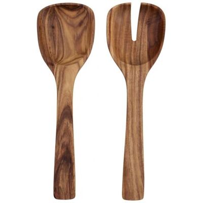 Villeroy & Boch Modello 1041308699 Posate per insalata in acacia - Posate Villeroy & Boch Modello 1041308699 Posate per insalata in acacia - Posate