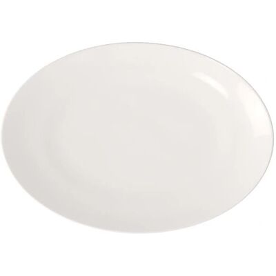 Villeroy & Boch For Me Oval Serving Plate - 41cm - White - Serving Plate Villeroy & Boch For Me Oval Serving Plate - 41cm - White - Serving Plate