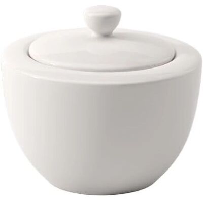 Villeroy & Boch Weiße Zuckerdose - Premium Porzellan Villeroy & Boch Weiße Zuckerdose - Premium Porzellan