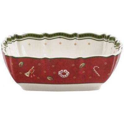 Villeroy & Boch Premium Porcelain Serving Dish - 16x16cm - Multicolour - Christmas Collection Villeroy & Boch Premium Porcelain Serving Dish - 16x16cm - Multicolour - Christmas Collection
