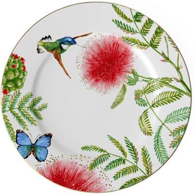 Villeroy & Boch Amazonia Anmut Tallrik - 30cm - Benporslin Flerfärgad Villeroy & Boch Amazonia Anmut Tallrik - 30cm - Benporslin Flerfärgad