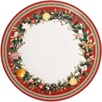 Villeroy & Boch Winter Bakery Delight Hlavní talíř - 27cm Premium Porcelán Villeroy & Boch Winter Bakery Delight Hlavní talíř - 27cm Premium Porcelán