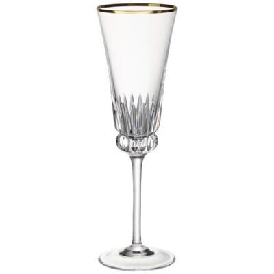 Villeroy & Boch Grand Royal Gold Kieliszek do szampana - Kryształowe szkło Villeroy & Boch Grand Royal Gold Kieliszek do szampana - Kryształowe szkło