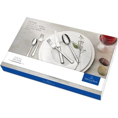 Villeroy & Boch Victor Edelstahl Besteckset - 30 Teile Villeroy & Boch Victor Edelstahl Besteckset - 30 Teile