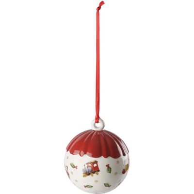 Décoration de Noël Villeroy & Boch - Boule en porcelaine multicolore - Publicité Décoration de Noël Villeroy & Boch - Boule en porcelaine multicolore - Publicité