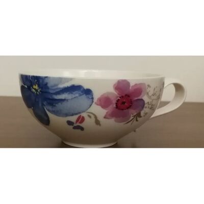 Villeroy & Boch - Mariefleur Gris - 2‑teilig - Theekop - Teekuppe mit Untertasse Villeroy & Boch - Mariefleur Gris - 2‑teilig - Theekop - Teekuppe mit Untertasse
