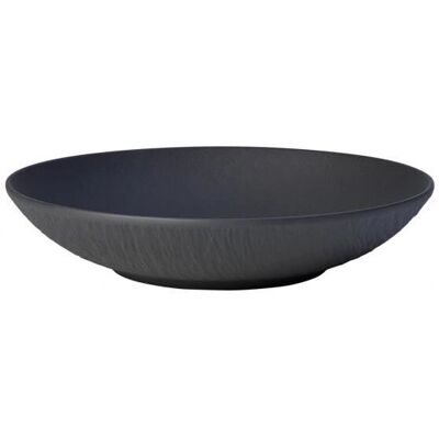 Villeroy & Boch Manufacture Rock Bol Plat Noir - Bol à Fruits Villeroy & Boch Manufacture Rock Bol Plat Noir - Bol à Fruits