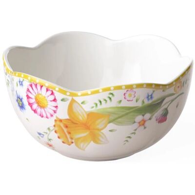 Villeroy & Boch Spring Awakening Bowl - Porcelain, Yellow/Green/Red Villeroy & Boch Spring Awakening Bowl - Porcelain, Yellow/Green/Red
