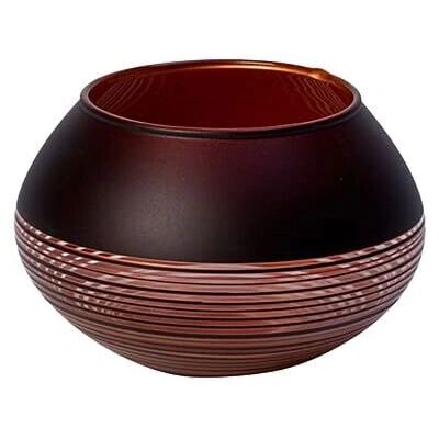 Villeroy & Boch Manufacture Swirl Podstawka na tealight - Kryształowe szkło - 7cm Villeroy & Boch Manufacture Swirl Podstawka na tealight - Kryształowe szkło - 7cm