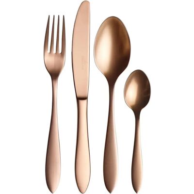 Villeroy & Boch Manufacture Kupfer Besteck-Set - 16-tlg für 4 Personen Villeroy & Boch Manufacture Kupfer Besteck-Set - 16-tlg für 4 Personen