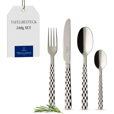 Villeroy & Boch Boston Besteckset - 24 Teile für 6 - Edelstahl Villeroy & Boch Boston Besteckset - 24 Teile für 6 - Edelstahl
