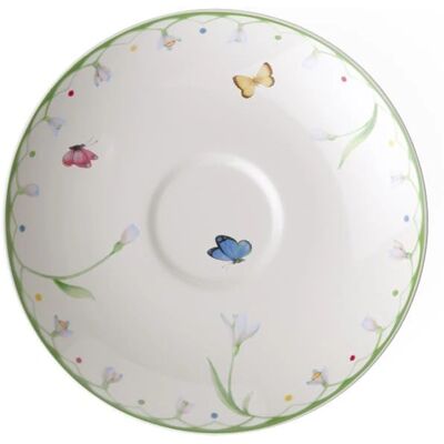Villeroy & Boch Colourful Spring Premium Porcelain Coffee Saucer - Coffee Cup Accessory Villeroy & Boch Colourful Spring Premium Porcelain Coffee Saucer - Coffee Cup Accessory