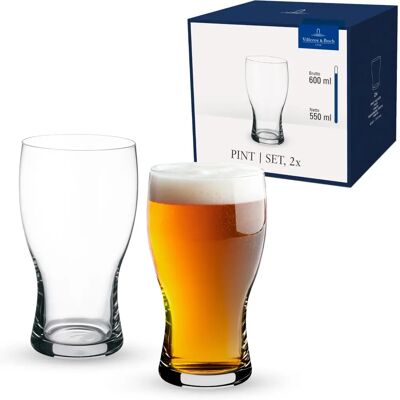 Villeroy & Boch Purismo Ølglass - 620ml Villeroy & Boch Purismo Ølglass - 620ml