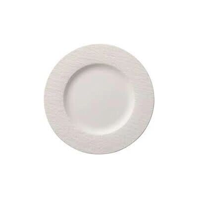 Villeroy & Boch Manufacture Rock Assiette Blanche 27cm - Assiette Villeroy & Boch Manufacture Rock Assiette Blanche 27cm - Assiette