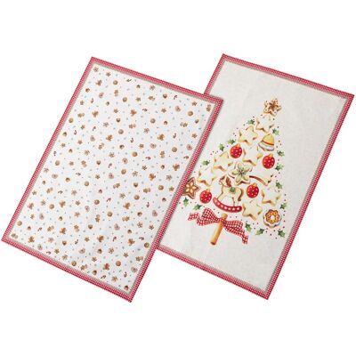 Villeroy & Boch Winter Bakery Delight Küchentuch - Küchentuch, rot, 60x70 cm Villeroy & Boch Winter Bakery Delight Küchentuch - Küchentuch, rot, 60x70 cm