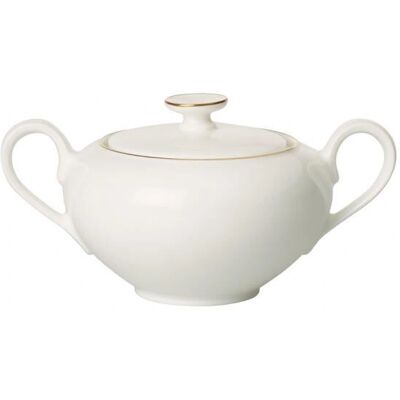 Villeroy & Boch Anmut Gold Sukkerbolle - Premium Bone Porcelain Villeroy & Boch Anmut Gold Sukkerbolle - Premium Bone Porcelain