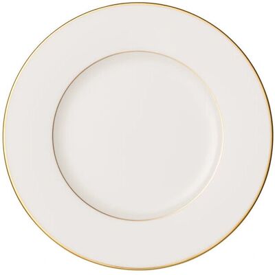 Villeroy & Boch Anmut Gold Frühstücksteller - Porzellan Gold, Weiß 22cm Villeroy & Boch Anmut Gold Frühstücksteller - Porzellan Gold, Weiß 22cm