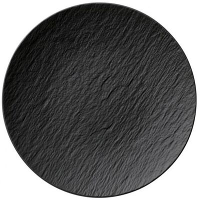 Villeroy & Boch 1042392630 Assiette à soupe en porcelaine - Ronde, Noire - Vaisselle - Publicité Villeroy & Boch 1042392630 Assiette à soupe en porcelaine - Ronde, Noire - Vaisselle - Publicité