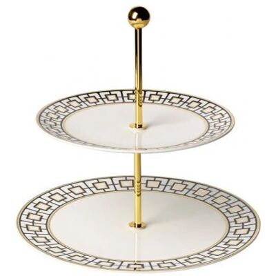 Villeroy & Boch Signature MetroChic Oro 27cm Piattino di servizio - Rotondo, Nero & Bianco Villeroy & Boch Signature MetroChic Oro 27cm Piattino di servizio - Rotondo, Nero & Bianco
