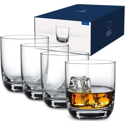 Villeroy & Boch La Divina Old Fashioned Whisky-Gläser, Set von 4 Villeroy & Boch La Divina Old Fashioned Whisky-Gläser, Set von 4