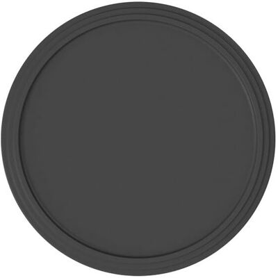 Villeroy & Boch Iconic Servierteller schwarz 24cm Villeroy & Boch Iconic Servierteller schwarz 24cm