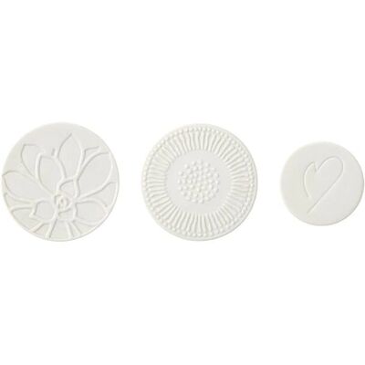 Villeroy & Boch It's My Home Magneten Set / 3 Stück Grün/Weiß Villeroy & Boch It's My Home Magneten Set / 3 Stück Grün/Weiß