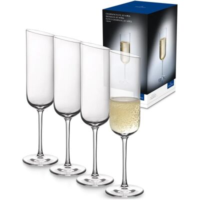 Villeroy & Boch NewMoon Sektkelche - Set 4tlg. - Transparent Villeroy & Boch NewMoon Sektkelche - Set 4tlg. - Transparent
