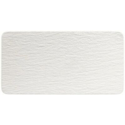 Villeroy & Boch Rock Porcelain White Rectangular Slate plate Villeroy & Boch Rock Porcelain White Rectangular Slate plate