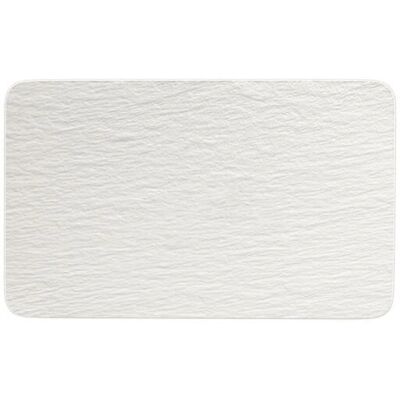 Villeroy & Boch Rock Blanc Porcelen Rektangulær Plate Villeroy & Boch Rock Blanc Porcelen Rektangulær Plate