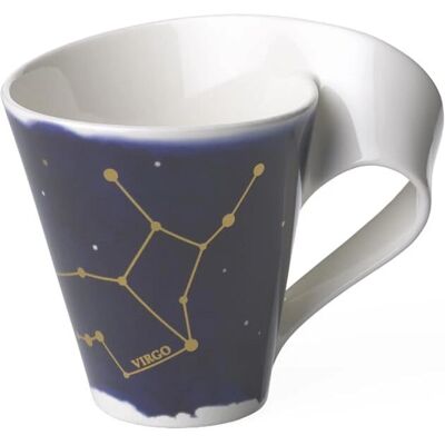 Villeroy & Boch Jungfrau Tasse - Premium Porzellan - 300ml - Blau/Weiß Villeroy & Boch Jungfrau Tasse - Premium Porzellan - 300ml - Blau/Weiß