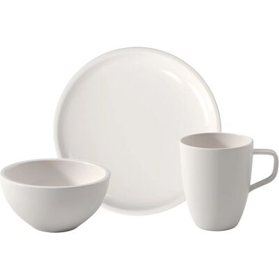 Villeroy & Boch Weißes Geschirrset - Komplett Frühstücksset - 10-4130-9075 Villeroy & Boch Weißes Geschirrset - Komplett Frühstücksset - 10-4130-9075