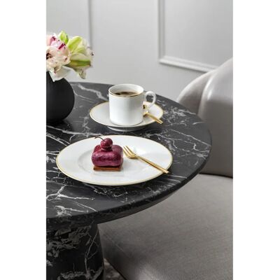 Villeroy & Boch Signature Kaffekop - 200ml - Hvid med Guld - Kaffekop Villeroy & Boch Signature Kaffekop - 200ml - Hvid med Guld - Kaffekop