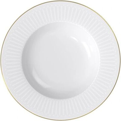 Villeroy & Boch Château Septfontaines Dyb Tallerken Hvid-Guld Villeroy & Boch Château Septfontaines Dyb Tallerken Hvid-Guld