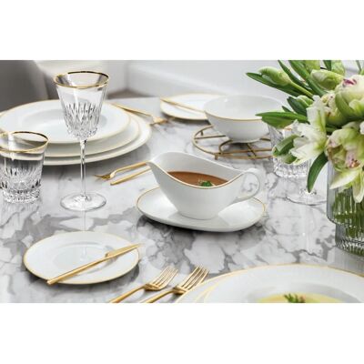 Villeroy & Boch Signature Château Septfontaines Hvit-Gull 15cm Servise Villeroy & Boch Signature Château Septfontaines Hvit-Gull 15cm Servise