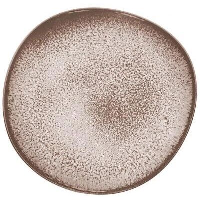Lave Beige Frokosttallerken - Keramikk, 23,5x23 cm, Mikrobølgeovnssikker Lave Beige Frokosttallerken - Keramikk, 23,5x23 cm, Mikrobølgeovnssikker