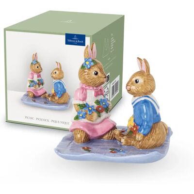 Villeroy & Boch Picknick Porcelanowy Królik - Wielkanocna Dekoracja Villeroy & Boch Picknick Porcelanowy Królik - Wielkanocna Dekoracja