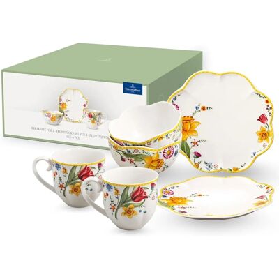 Villeroy & Boch Spring Awakening Geschirrset - 6 Stück Villeroy & Boch Spring Awakening Geschirrset - 6 Stück