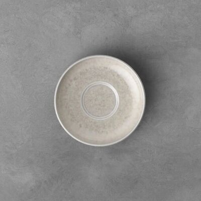 Beige porselensskål Villeroy & Boch - 12cm - Elegant kaffetilbehør Beige porselensskål Villeroy & Boch - 12cm - Elegant kaffetilbehør