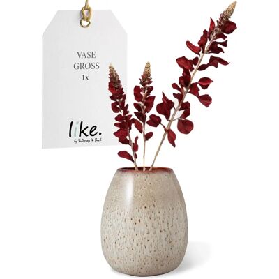Villeroy & Boch Vase - Drop Beige, 14,5x14,5x17,5cm - Vase Villeroy & Boch Vase - Drop Beige, 14,5x14,5x17,5cm - Vase