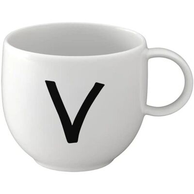Villeroy & Boch Buchstaben Becher - V 290ml - Geschenkidee Villeroy & Boch Buchstaben Becher - V 290ml - Geschenkidee
