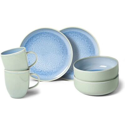 Villeroy & Boch Blueberry Service de Table en Porcelaine - 6 pièces - Publicité Villeroy & Boch Blueberry Service de Table en Porcelaine - 6 pièces - Publicité