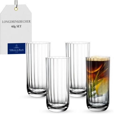 Villeroy & Boch Rose Garden Set med 4 Longdrinkglas 300ml Villeroy & Boch Rose Garden Set med 4 Longdrinkglas 300ml