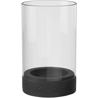 Villeroy & Boch Manufacture Rock Home Windlicht - 26,9cm - Schwarz - Windlicht Villeroy & Boch Manufacture Rock Home Windlicht - 26,9cm - Schwarz - Windlicht
