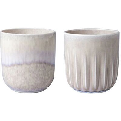 Villeroy & Boch Perlemor Kopp Beige - 2 stk Villeroy & Boch Perlemor Kopp Beige - 2 stk
