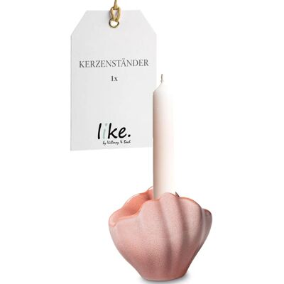 Villeroy & Boch Perlemor Coral Porte-bougie - Candle Holder - Publicité Villeroy & Boch Perlemor Coral Porte-bougie - Candle Holder - Publicité