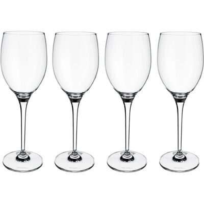 Villeroy & Boch Maxima Set of 4 White Wine Goblets - Wine Glass Set Villeroy & Boch Maxima Set of 4 White Wine Goblets - Wine Glass Set